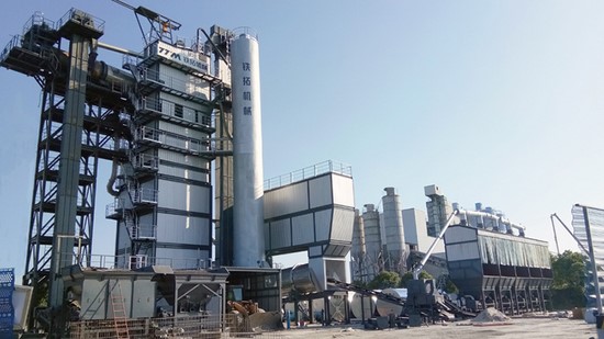 Centrale de recyclage d'asphalte à chaud écologique, Série TSE