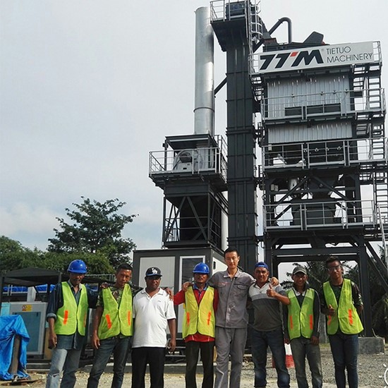 Projets de centrales d'enrobage en Indonésie